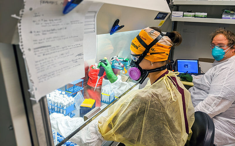 Faster saliva test for COVID-19